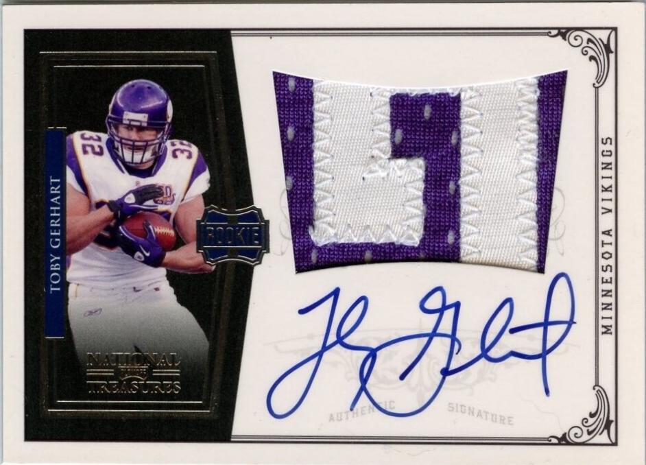 Toby Gerhart [Signature Material] #335