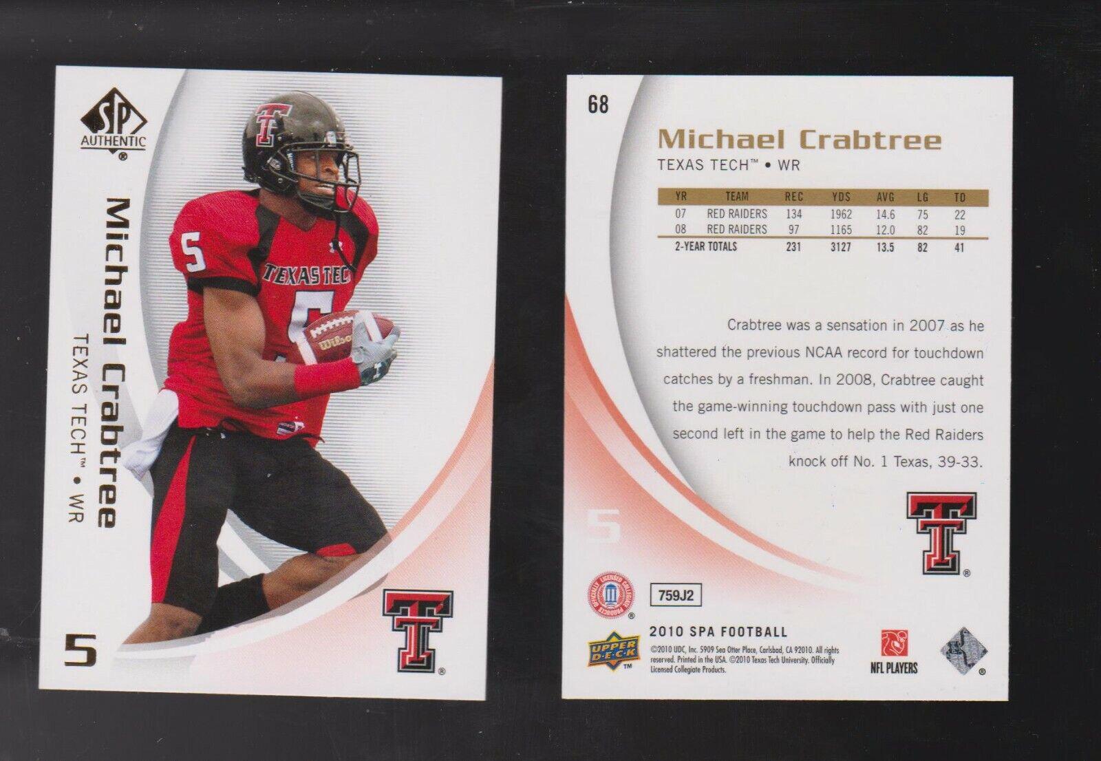 Michael Crabtree #68