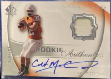Colt McCoy [Autograph Jersey] #102
