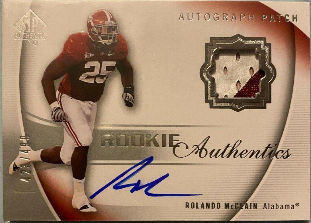 Rolando McClain [Autograph Jersey] #120