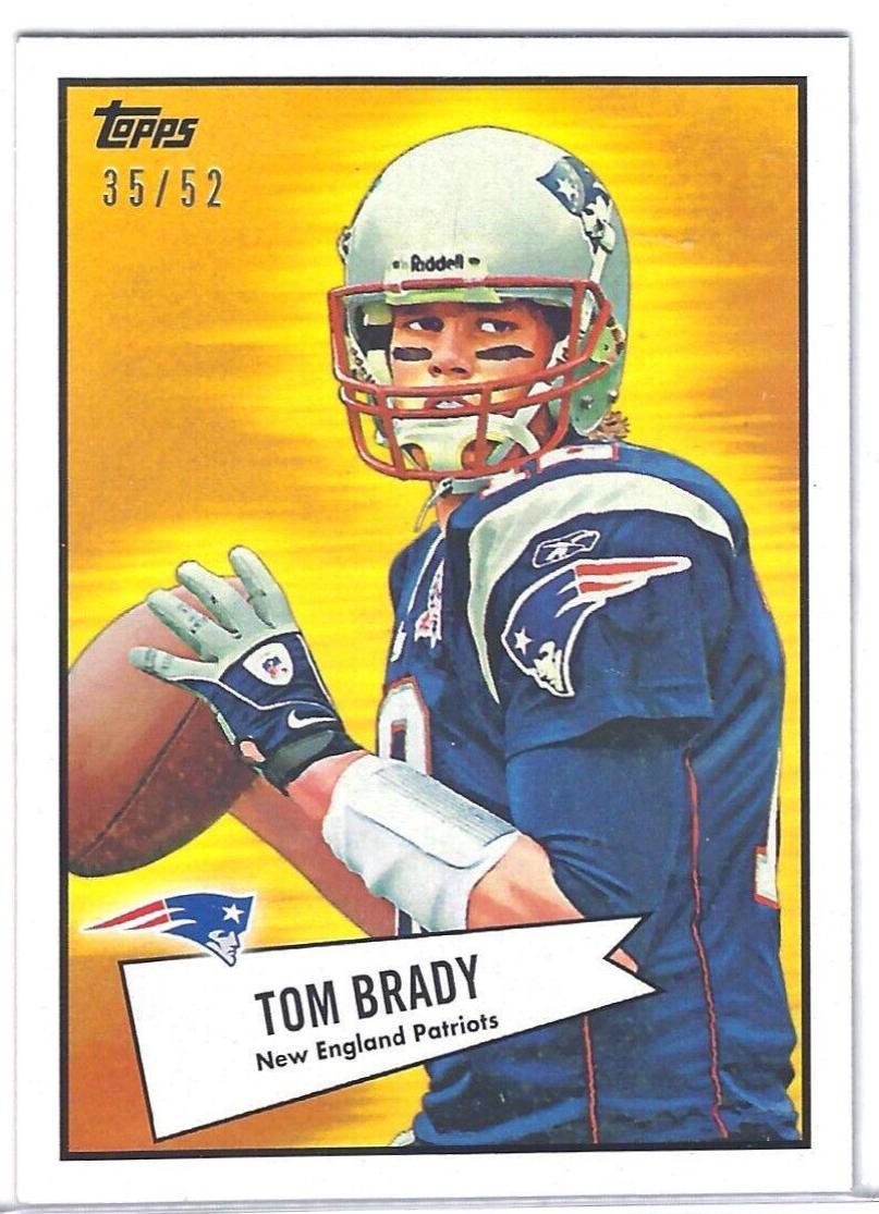 Tom Brady [Tan Back] #52B-43