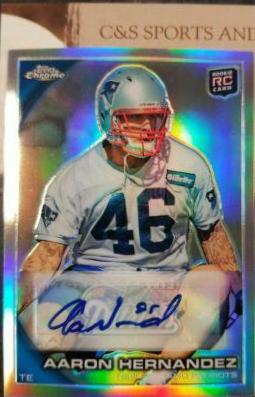 Aaron Hernandez [Autograph Refractor] #C87