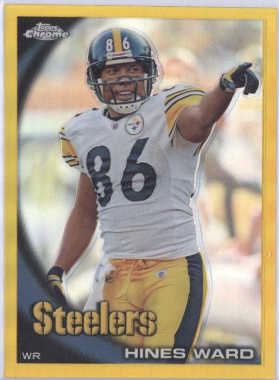 Hines Ward [Gold Refractor] #C55