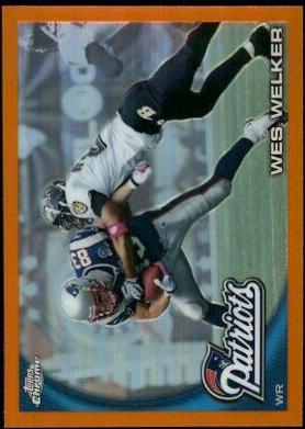Wes Welker [Orange Refractor] #C63