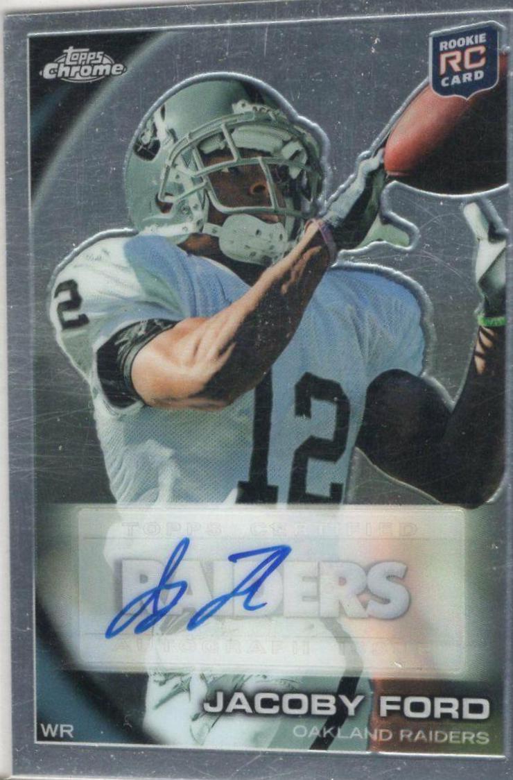 Jacoby Ford [Autograph] #C148
