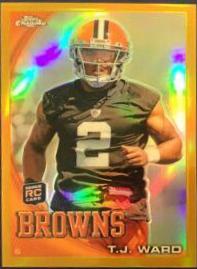 T.J. Ward [Gold Refractor] #C149