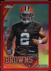 T.J. Ward [Red Refractor] #C149