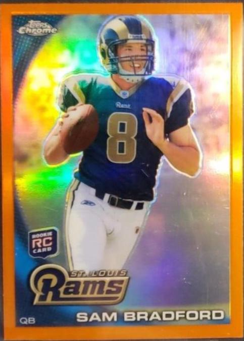 Sam Bradford [Running Pose Orange Refractor] #C150
