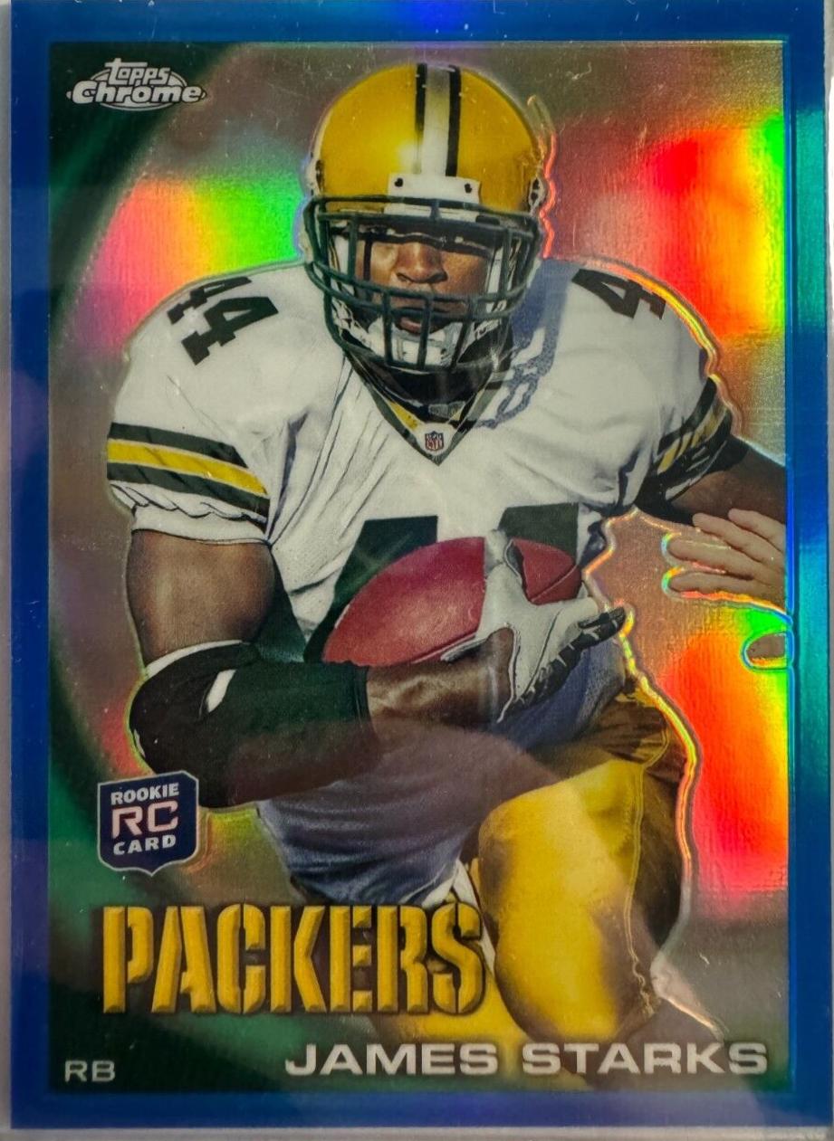 James Starks [Blue Refractor] #C153