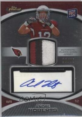 Andre Roberts [Signed Patch Black Refractor] #93