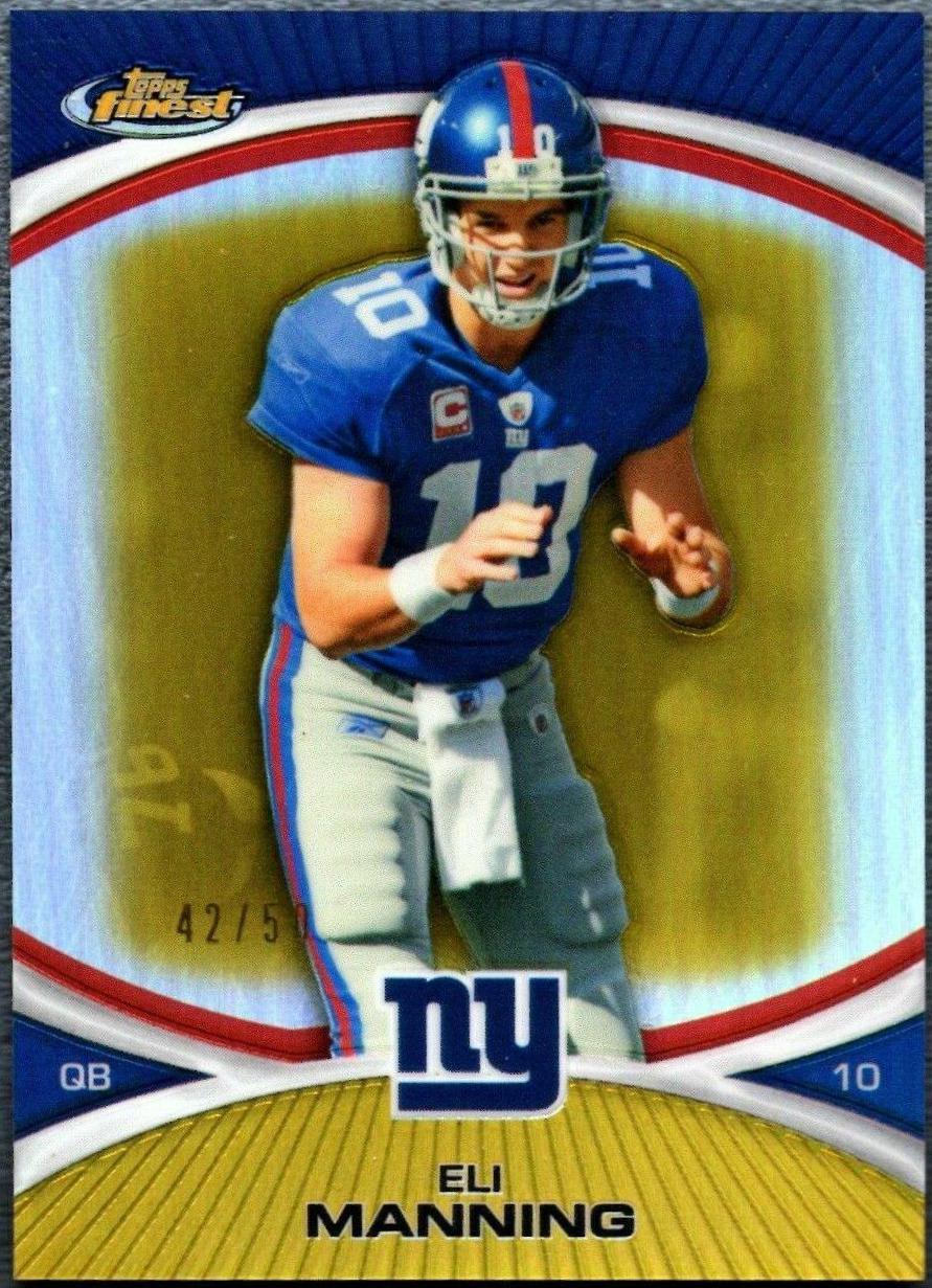 Eli Manning [Gold Refractor] #98