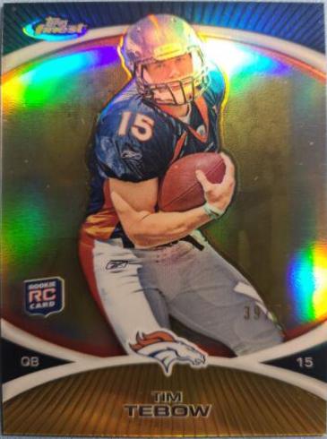 Tim Tebow [Gold Refractor] #100