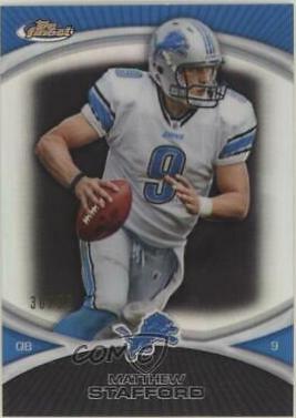 Matthew Stafford [Black Refractor] #92