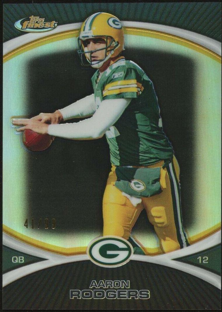 Aaron Rodgers [Black Refractor] #56