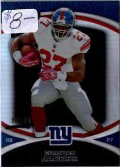Brandon Jacobs [Black Refractor] #6