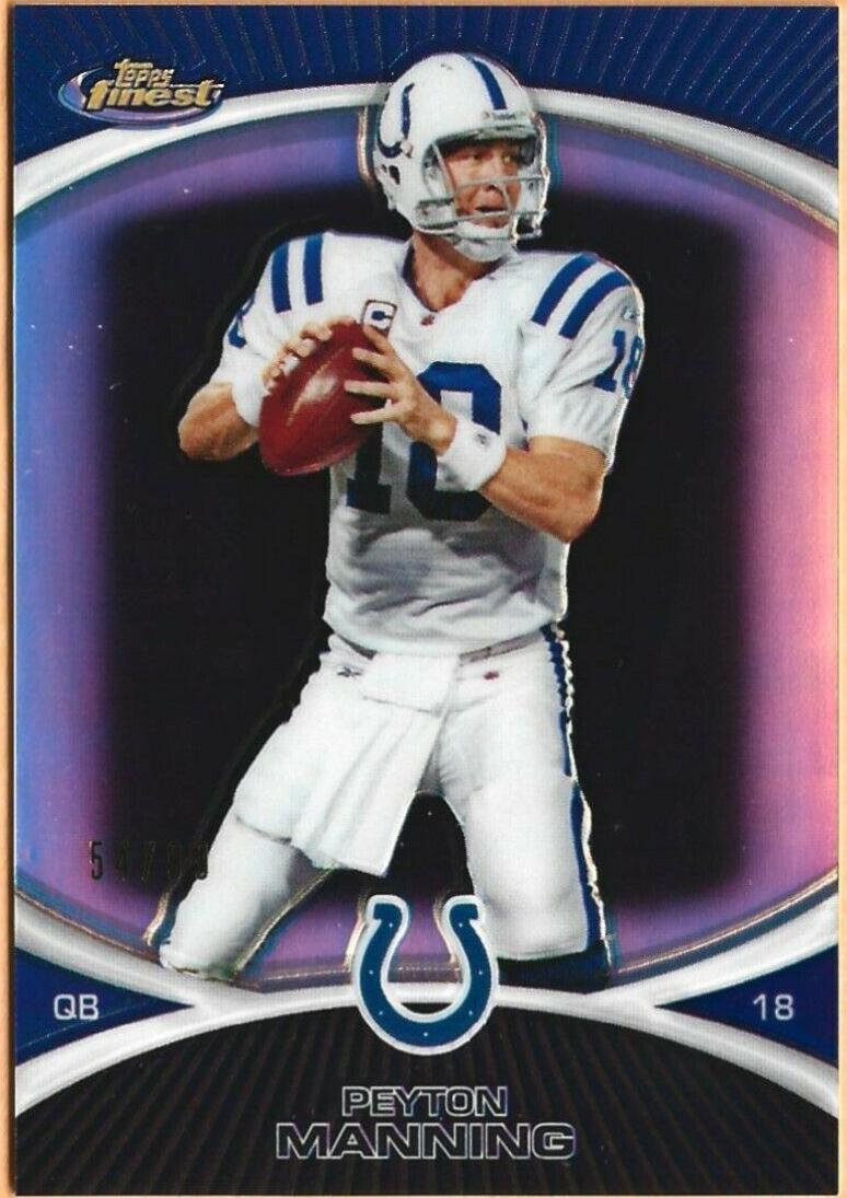Peyton Manning [Black Refractor] #10