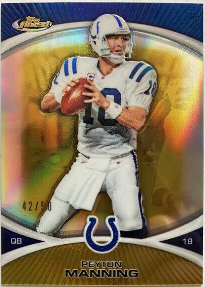 Peyton Manning [Gold Refractor] #10