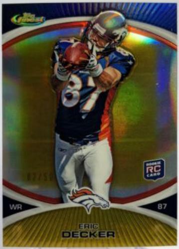 Eric Decker [Gold Refractor] #23