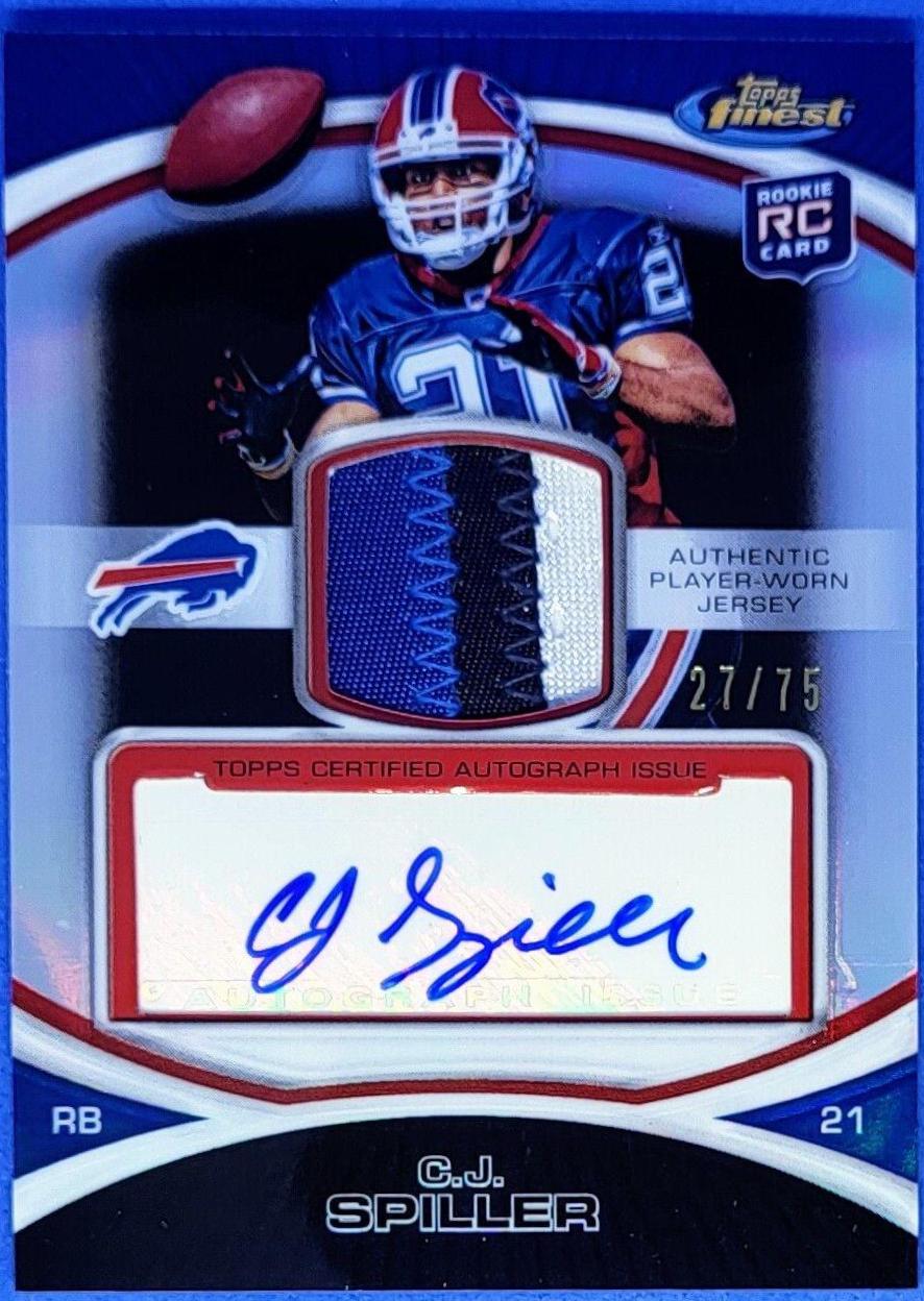 C.J. Spiller [Black Refractor] #7