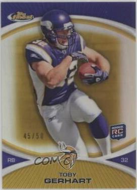 Toby Gerhart [Gold Refractor] #17