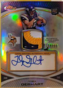 Toby Gerhart [Refractor] #17