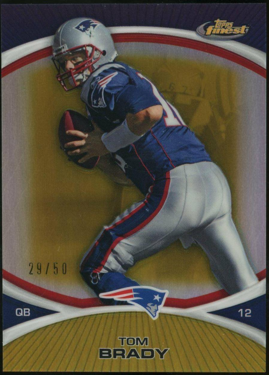 Tom Brady [Gold Refractor] #40