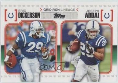 Eric Dickerson, Joseph Addai #GL-DA