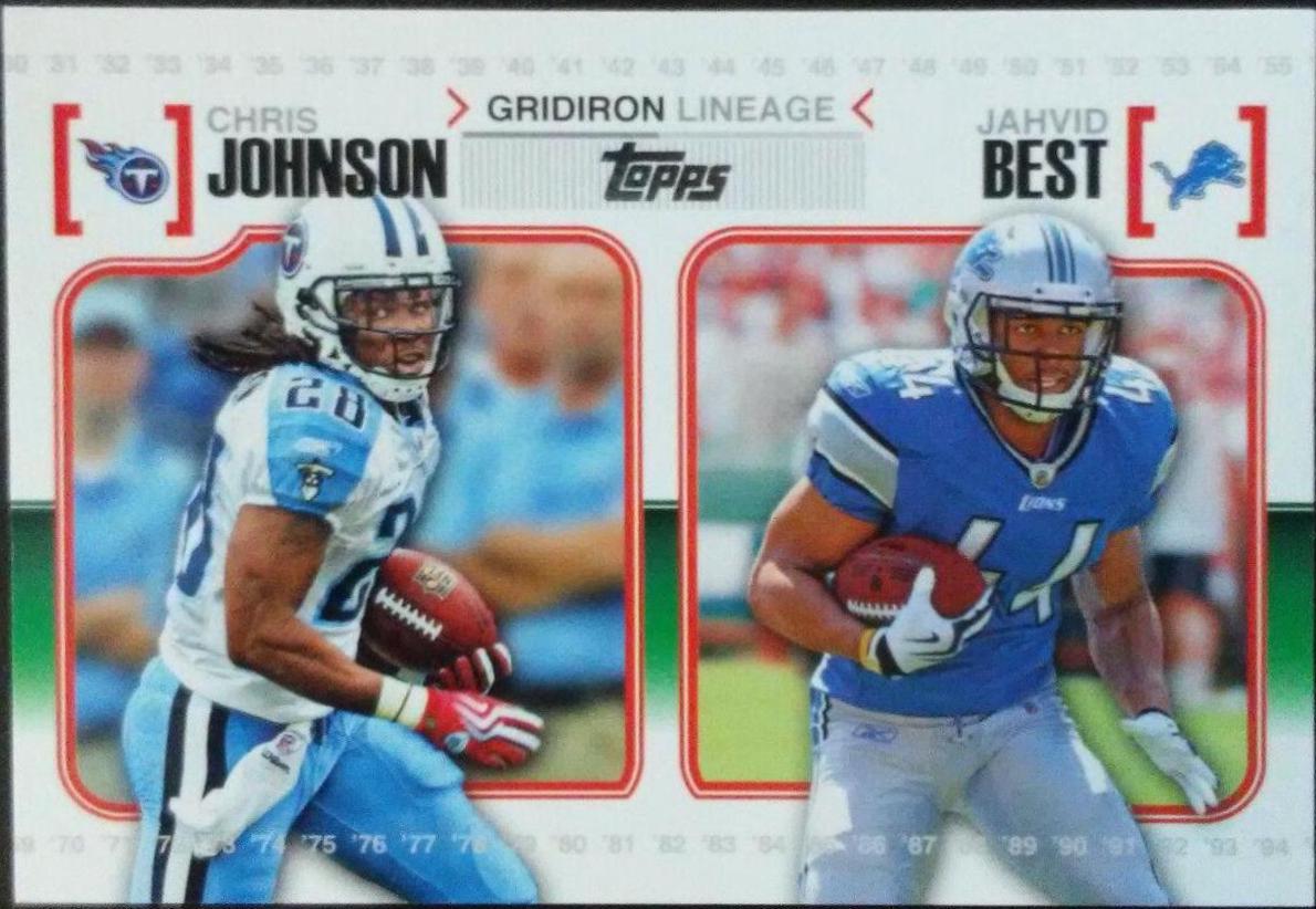 Chris Johnson, Jahvid Best #GL-JB