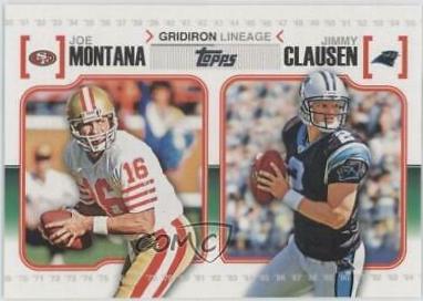 Jimmy Clausen, Joe Montana #GL-MC