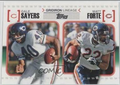 Gale Sayers, Matt Forte #GL-SF