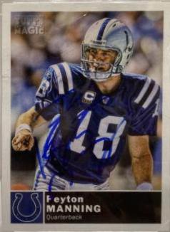Peyton Manning [Autograph Chrome Refractor] #71