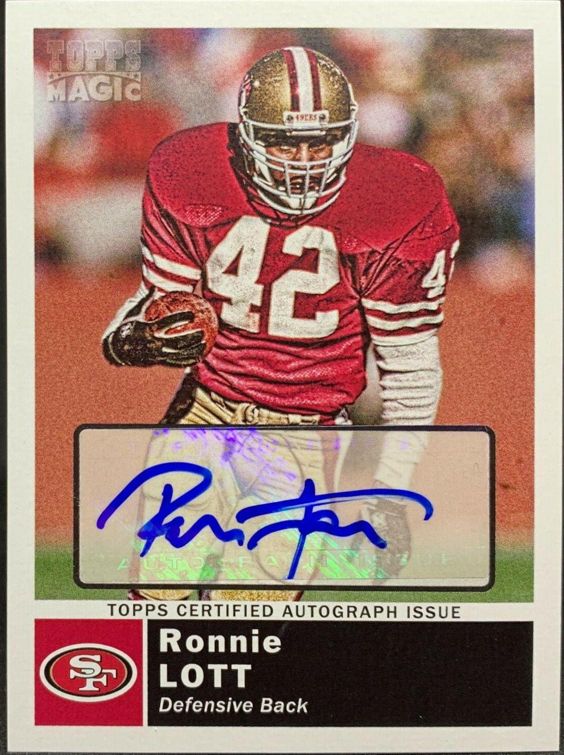 Ronnie Lott [Autograph] #150