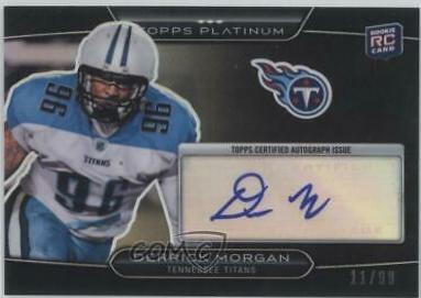 Derrick Morgan [Black Refractor Autograph] #6