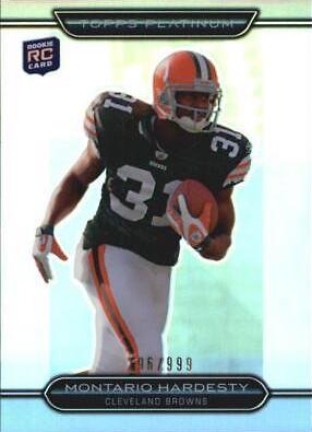 Montario Hardesty [Platinum Refractor] #16