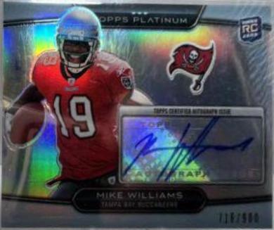 Mike Williams [Black Refractor Autograph] #23