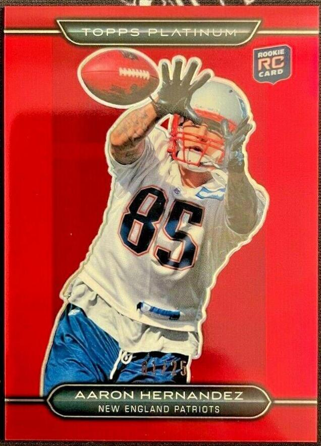 Aaron Hernandez [Red Refractor] #69