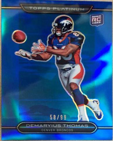 Demaryius Thomas [Blue Refractor] #101