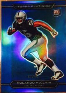 Rolando McClain [Blue Refractor] #98