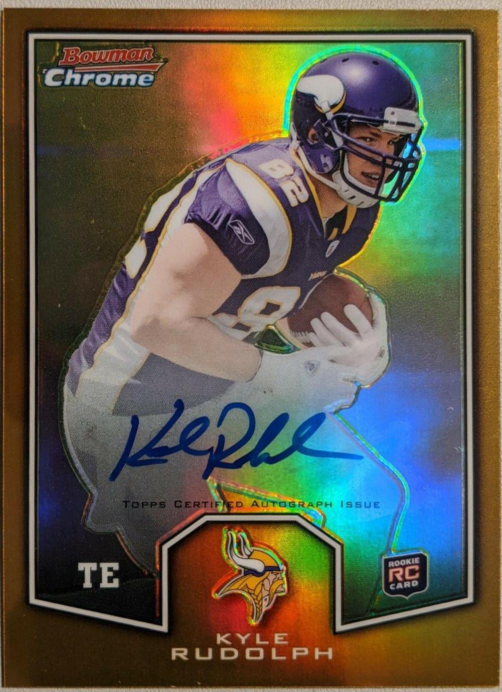 Kyle Rudolph [Autograph] #BCAR29