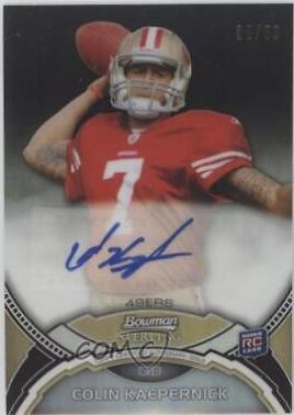Colin Kaepernick [Black Refractor] #BSACK