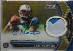 Cam Newton [Gold Refractor] #BSACN