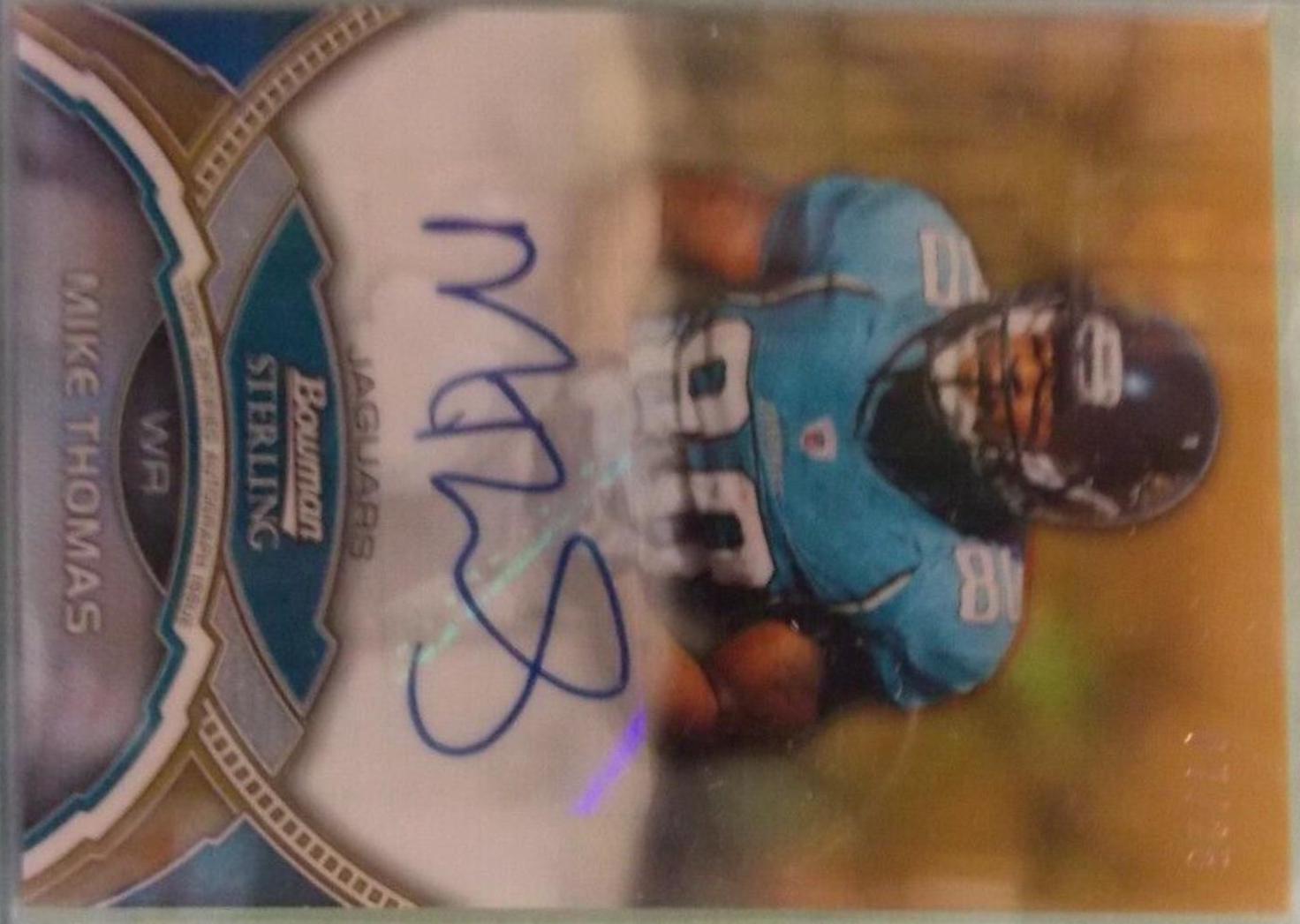 Mike Thomas [Gold Refractor] #BSAMT