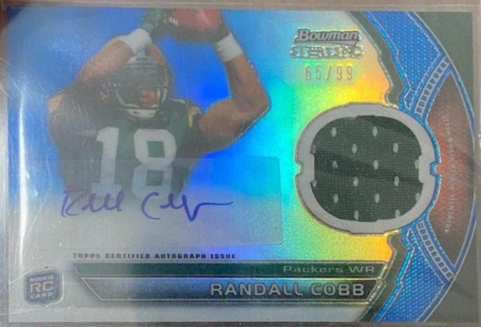 Randall Cobb [Blue Refractor] #BSARC