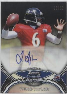Tyrod Taylor [Black Refractor] #BSATT