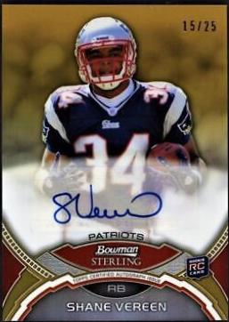 Shane Vereen [Black Refractor] #BSASV