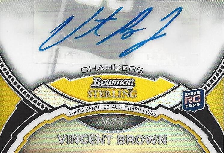 Vincent Brown [Black Refractor] #BSAVB