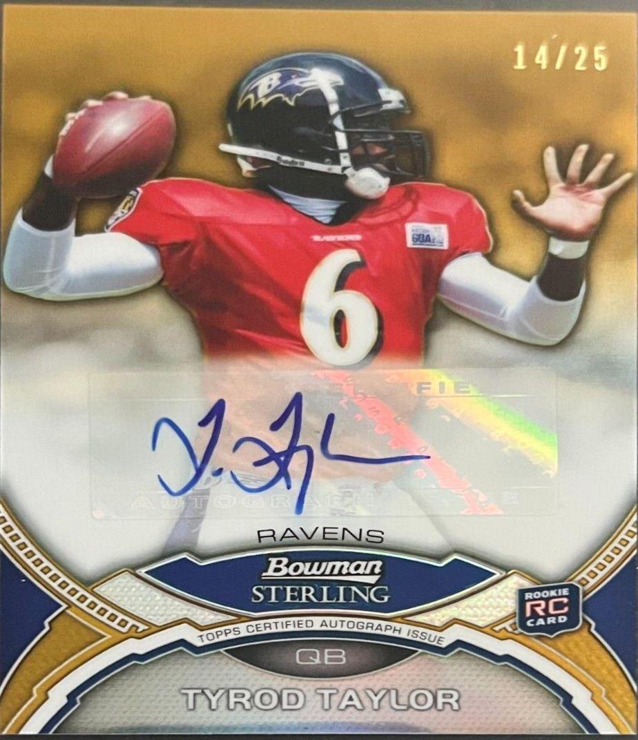 Tyrod Taylor [Gold Refractor] #BSATT