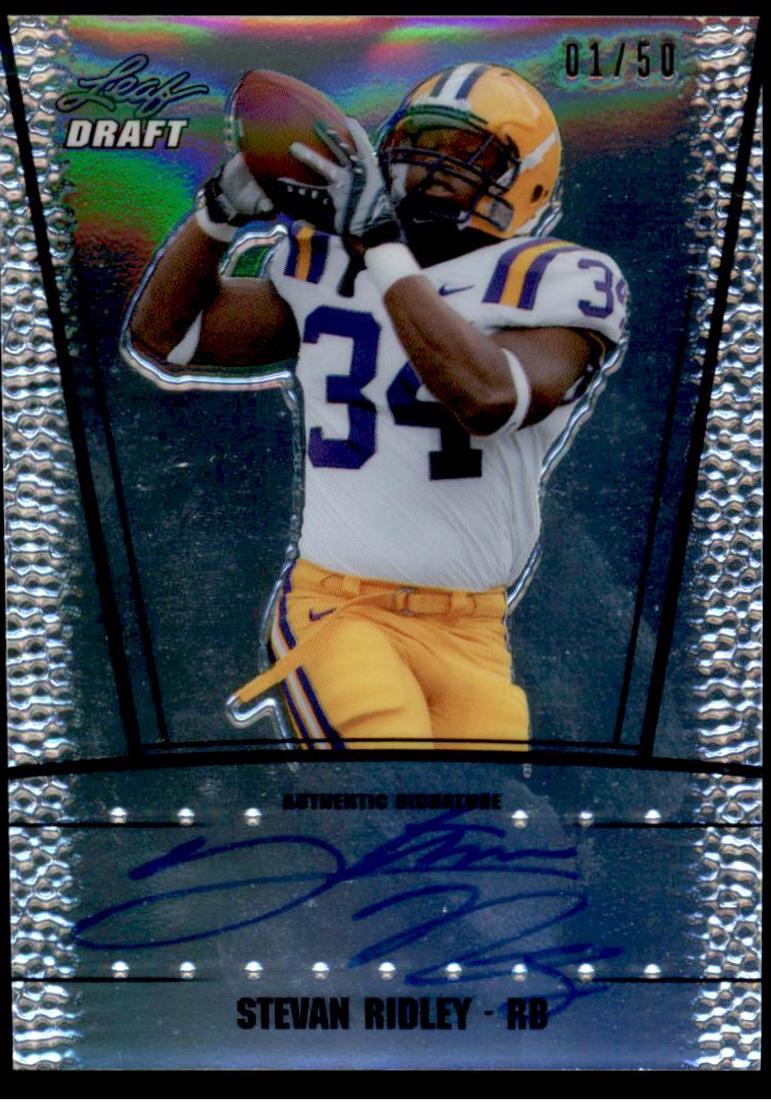 Stevan Ridley [Prismatic Silver] #RC-SR1