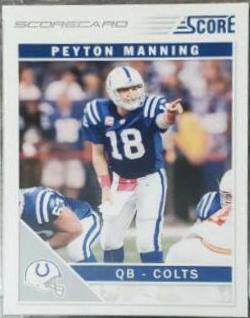 Peyton Manning [Scorecard] #128