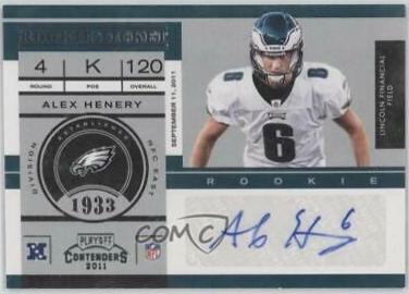 Alex Henery [Autograph] #108